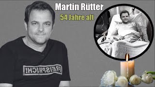 Trauer um den deutschen Hundetrainer Martin Rütter 54 Jahre alt [upl. by Menendez218]