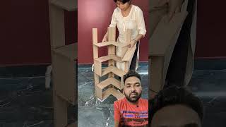 Corner shelf making at home shorts​ youtubeshort​ cornershelf​ diy​ crafts​ viral​ best​ [upl. by Latoya320]