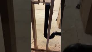 Washing machine drain pipe with studor vent [upl. by Crista270]