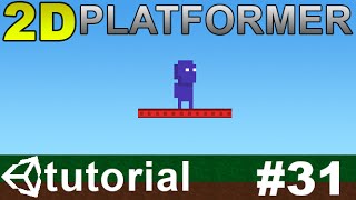 31 Making a 2D Platformer in Unity C  Vertical Scrolling Platform [upl. by Tanhya]