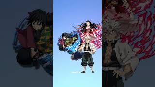 Nezuko Sanemi vs Demon slayer Who wins demonslayer animeedit tanjiro trending anime [upl. by Leuqim451]