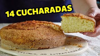 🔰 Torta sin gluten 14 cucharadas fácil y económica [upl. by Annola855]