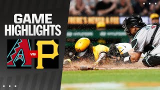 Dbacks vs Pirates Game Highlights 8224  MLB Highlights [upl. by Notserk]