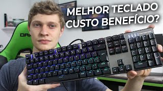 MELHOR TECLADO MECÂNICO CUSTO BENEFÍCIO DO BRASIL CK104 MOTOSPEED [upl. by Yorick]