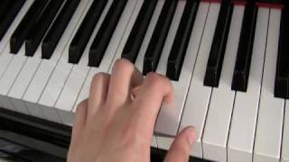 How to play piano The basics Piano Lesson 1 [upl. by Drannel]