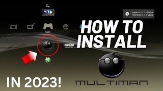 How To Install multiMAN amp webMAN On A PS3 In 2023 [upl. by Husein65]