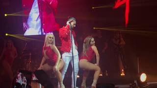 Maluma  Felices los 4 live São PauloBrazil 091117 [upl. by Bathelda]