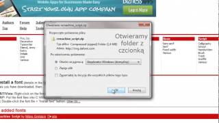 Jak zainstalować czcionkę Windows 7 [upl. by Valentia478]