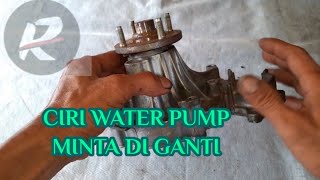 Cara Analisa Kerusakan Pada Water Pump Mobil ray12 [upl. by Hannah106]