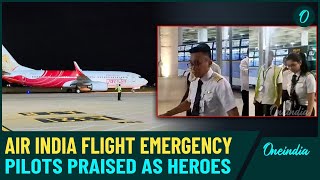 Air India Flight Faced Technical Snag MidAir Pilots Heroically Ensured Safe Landing in Trichy [upl. by Paik]