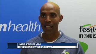 Defending Bellin Run Champ visits Green Bay [upl. by Jamil]