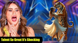 WorldClass Magicians JawDropping Act Shocks Americas Got Talent 2024 [upl. by Anaik55]