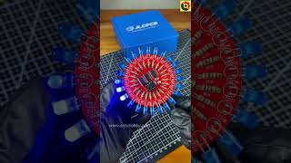 LED ring chaser with ATtiny85 Microcontroller jlcpcb pcb srituhobby srituhobby [upl. by Migeon]