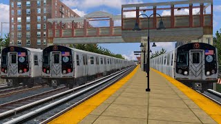 Exploring the Fictional Staten Island Railway in OpenBVE [upl. by Reizarf]