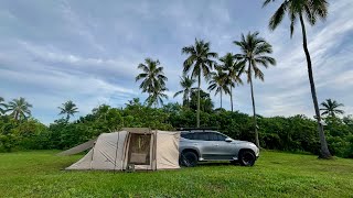 Couple Campers Silangan Blankspace  New Tent  Naturehike Cloud Vessel Car Tail Tent [upl. by Foscalina619]