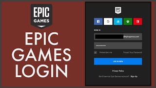 How To Login into Epic Games Account 2022  Epic Games Store Login Sign In [upl. by Kamin]