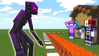 Mutant Enderman VS Most Secured LASER House MINECRAFT🔥 [upl. by Spearing]