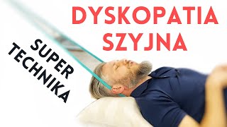 DYSKOPATIA SZYJNA rwa barkowa  super technika zmniejszająca ucisk  dr n med Marcin Wytrążek [upl. by Itirp800]