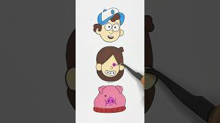 Gravity Falls Amazing Puzzle Challenge paper craft puzzle game challenge [upl. by Kristi948]