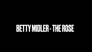 Betty Midler  The Rose Danish Signlanguage [upl. by Jordana]