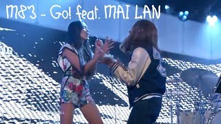 M83  Go feat MAI LAN Jimmy Kimmel Live Performance [upl. by Laehplar]