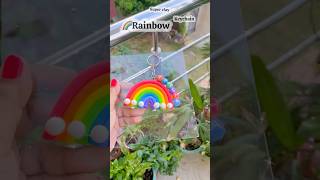 Diy satisfying Rainbow 🌈clay art for worlds Teacher’s day satisfying shorts shorts satisfying [upl. by Aivad]