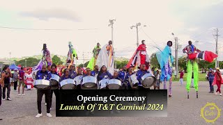 Opening Ceremony Launch of Trinidad amp Tobago Carnival 2024 [upl. by Josy]