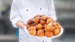 Oliebollen maken naturel en rozijnen  Koken met Dannynl 33 [upl. by Aldin233]