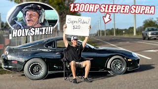 Top Secret V12 Toyota Supra  start and revs [upl. by Aynor]