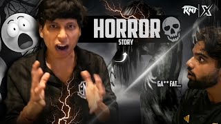 🤯EPIC HORROR STORY ft SENSEI😆  Must Watch [upl. by Idnir]