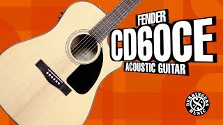 Fender CD60SCE Acoustic Electric Guitar [upl. by Ahael]