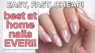 These New DIY AtHome Nails CHANGE THE GAME 💅 Never go to the nail salon again [upl. by Dleifniw322]