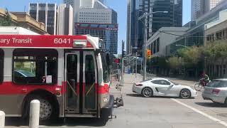 July 9 2023 D60LFR 6041 In Downtown Calgary During Stampede 2023 [upl. by Ddat]