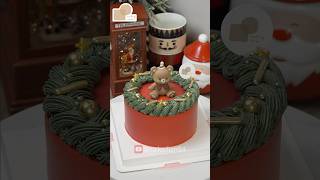 Merry Christmas Cake Ideas Part 39  shorts cake merrychristmas cakefun vuongtroncake [upl. by Naujtna]