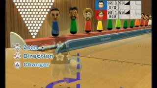 Wii Sports Resort  100Pin Bowling 2 [upl. by Oirotciv186]