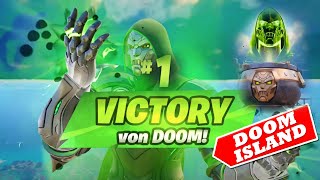 Victory Von Doom in Fortnite Isle of Doom Boss [upl. by Eiznek]