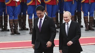 Mongolei ignoriert Haftbefehl gegen Putin [upl. by Schulze]