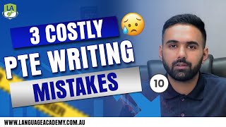 3 Costly Mistakes in PTE Writing  Tips and Strategies  Language Academy [upl. by Schild65]