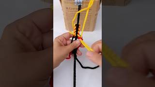 TUTORIAL 👆Tejido combinado para tus Pulseras de hilo [upl. by Hunfredo]