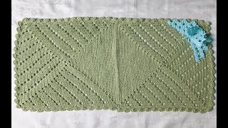 camino de mesa a crochet  tapete a crochet  paso a paso   tutorial para zurdos [upl. by Curtice]