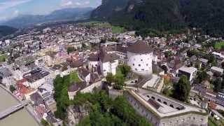 Festung Kufstein  Rundflug  1 August 2014 [upl. by Cacka346]