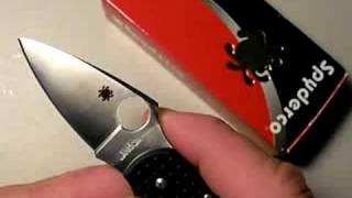 Spyderco Dragonfly quotAirweight Utilityquot by Nutnfancy [upl. by Eibo]