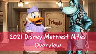 2021 Disney Merriest Nites Overview  Disneyland [upl. by Ellekim]