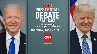 Watch live CNN Presidential Debate Simulcast Thursday 9PM EST [upl. by Hecker408]