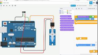 09  Arduino amp Servo  Interrupteur [upl. by Levan]