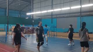 Badminton Casual Match 2024 11 16 Henri Andrey vs Ferdy Agung [upl. by Olivette]