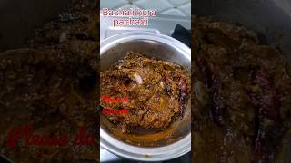 Bachali kura pachadiMalabar spinach pickel😋easyrecipe [upl. by Naoh]