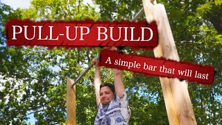 PullUp Bar Build  Durable Cheap amp Proud [upl. by Annawyt]