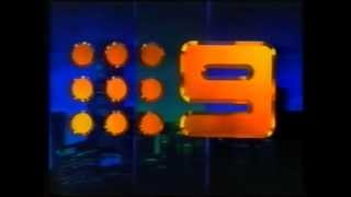 Nine Network  National Nine Newsbreak Ident and Movie Opener 1990 [upl. by Averil310]