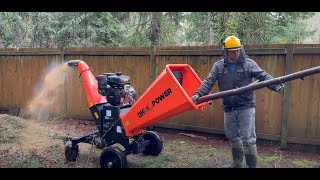 DK2 14HP Wood Chipper Review After 2 years from Home Depot [upl. by Nylirrej]